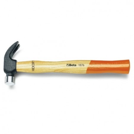 1375 Martillo sacaclavos con mango de madera