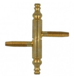 AMIG 2610  
 Pernio 50  
 11 x 78 mm  
 Acero  
 Latonado barnizado