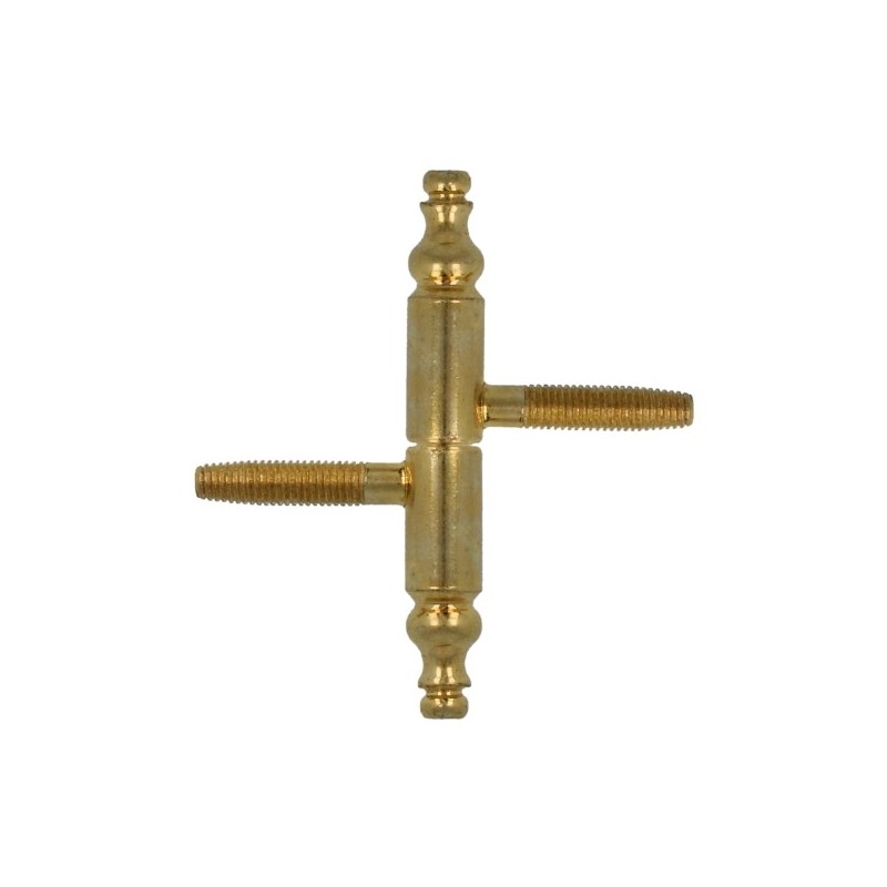 AMIG 2610  
 Pernio 50  
 11 x 78 mm  
 Acero  
 Latonado barnizado