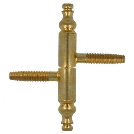 AMIG 2610  
 Pernio 50  
 11 x 78 mm  
 Acero  
 Latonado barnizado