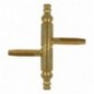 AMIG 2610  
 Pernio 50  
 11 x 78 mm  
 Acero  
 Latonado barnizado