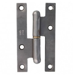 AMIG 2617  
 Pernio 403  
 95 x 52 x 2 mm  
 Acero  
 Pulido - Izquierda