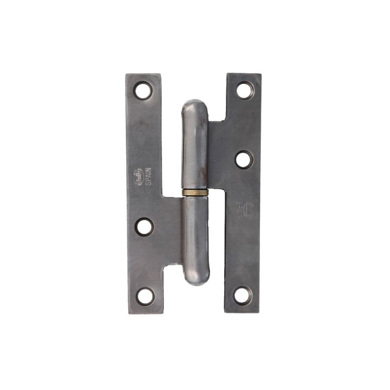 AMIG 2617  
 Pernio 403  
 95 x 52 x 2 mm  
 Acero  
 Pulido - Izquierda