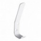 AMIG 2651  
 Colgador 11  
 115 x 18 mm  
 Acero  
 Blanco