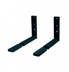 AMIG 2660  
 Soporte microondas 500  
 360-450 x 220 mm  
 Acero  
 Negro