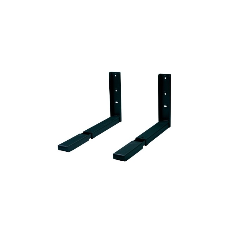 AMIG 2660  
 Soporte microondas 500  
 360-450 x 220 mm  
 Acero  
 Negro