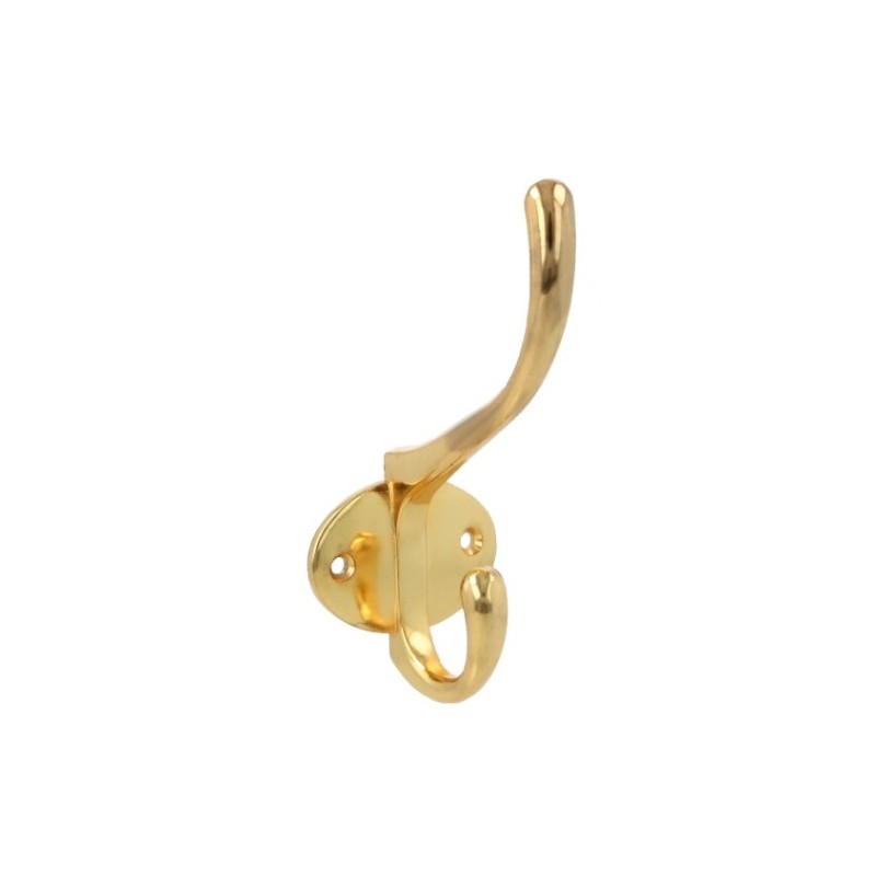 AMIG 2661  
 Colgador de pared doble 25  
 135 mm  
 Zamak  
 Oro