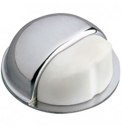 AMIG 2666  
 Tope puerta 402  
 Ø50 mm  
 Acero  
 Cromado brillo