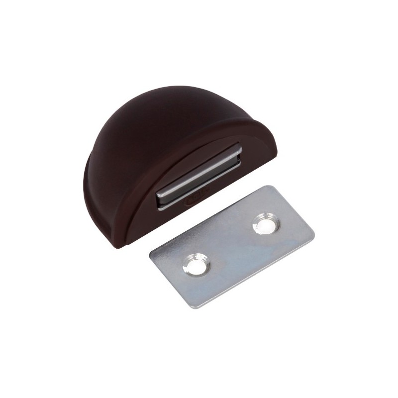 AMIG 2667  
 Tope puerta 403  
 Ø48 mm  
 Plástico  
 Marrón