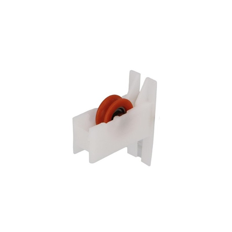 AMIG 27163  
 Rodamiento ventana COR03  
 35 x 39 mm  
 Nylon  
 Blanco