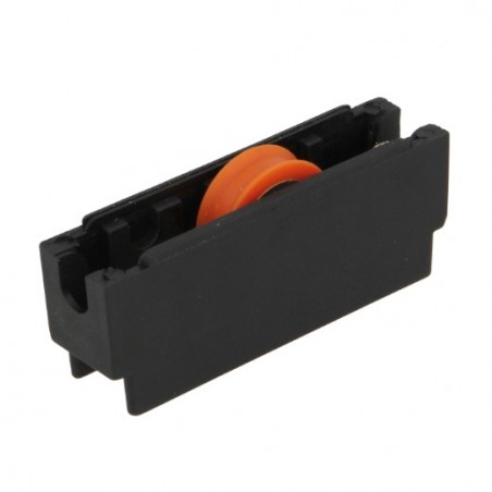 AMIG 27168  
 Rodamiento ventana COR08  
 65 x 26 mm  
 Nylon  
 Negro