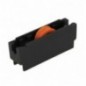 AMIG 27168  
 Rodamiento ventana COR08  
 65 x 26 mm  
 Nylon  
 Negro