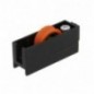 AMIG 27169  
 Rodamiento ventana COR09  
 51 x 20 mm  
 Nylon  
 Negro