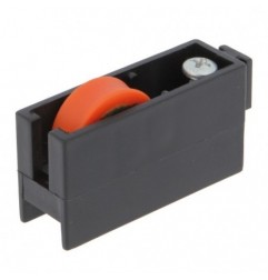 AMIG 27170  
 Rodamiento ventana COR10  
 48 x 26 mm  
 Nylon  
 Negro