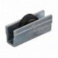AMIG 27181  
 Rodamiento ventana COR21  
 39 x 16 mm  
 Aluminio