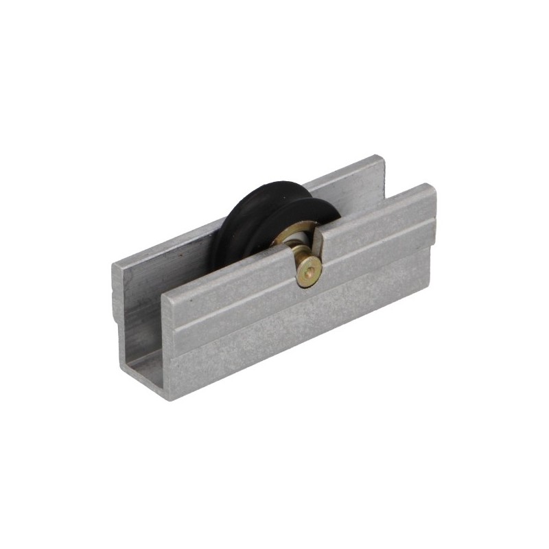 AMIG 27182  
 Rodamiento ventana COR22  
 39 x 14 mm  
 Aluminio
