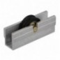 AMIG 27182  
 Rodamiento ventana COR22  
 39 x 14 mm  
 Aluminio