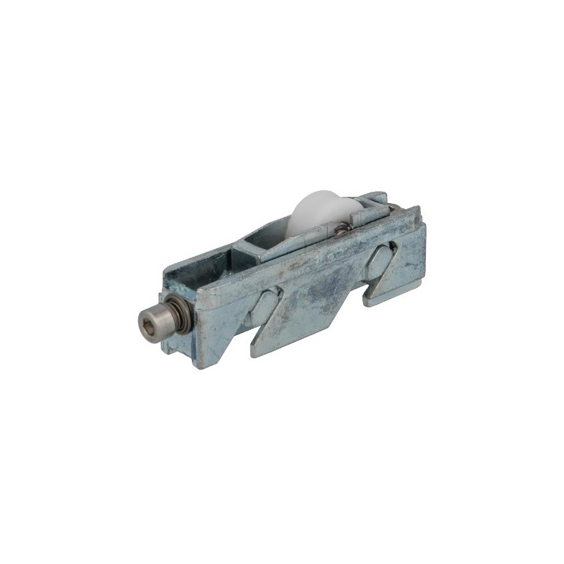 AMIG 27190  
 Rodamiento ventana COR30  
 79 x 21 mm  
 Zamak  
 Zincado
