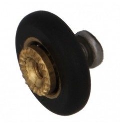 AMIG 27191  
 Rodamiento mampara MMP01  
 Ø16 mm  
 Poliamida  
 Negro