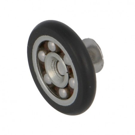 AMIG 27192  
 Rodamiento mampara MMP02  
 Ø20 mm  
 Poliamida  
 Negro
