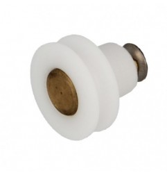 AMIG 27200  
 Rodamiento mampara MMP06  
 Ø22 x 19 mm  
 Nylon  
 Blanco