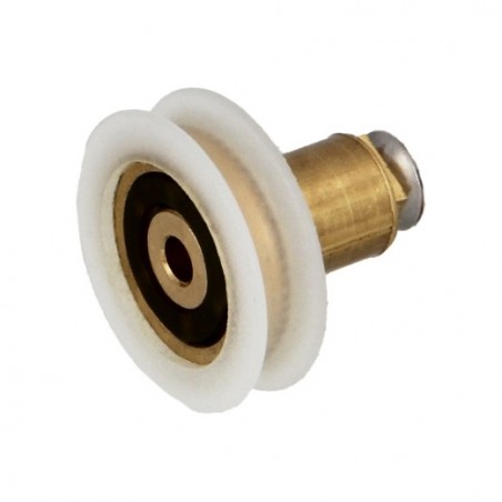 AMIG 27204  
 Rodamiento mampara MMP10  
 Ø22 x 28 mm  
 Nylon  
 Blanco
