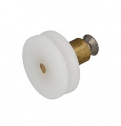 AMIG 27206  
 Rodamiento mampara MMP12  
 Ø26 x 21 mm  
 Nylon  
 Blanco
