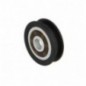 AMIG 27210  
 Rodamiento mosquitera MSQ01  
 Ø21 mm  
 Poliamida  
 Negro