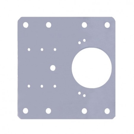 AMIG 27213  
 Placa de reparación BC01  
 90 x 90 mm  
 Acero inoxidable  
 Mate