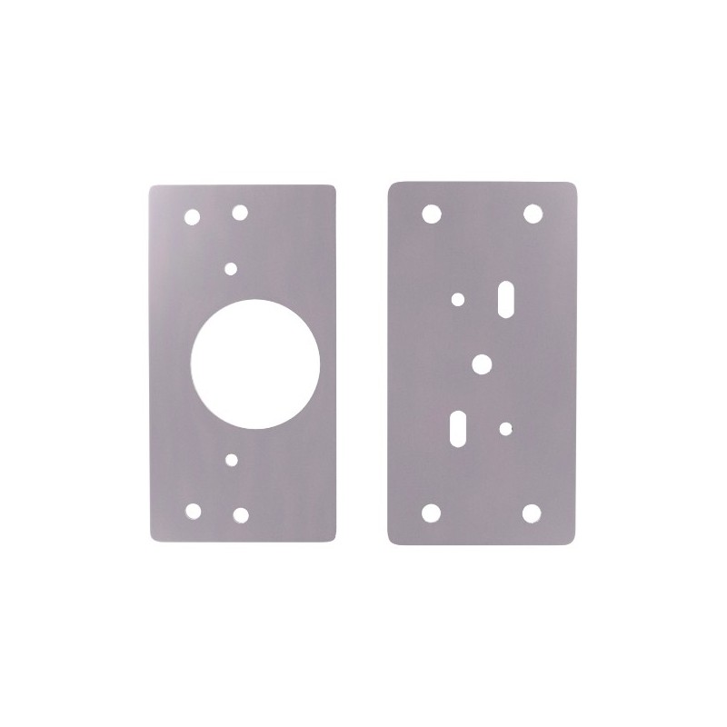AMIG 27215  
 Placa de reparación BC02  
 90 x 45 mm  
 Acero inoxidable  
 Mate