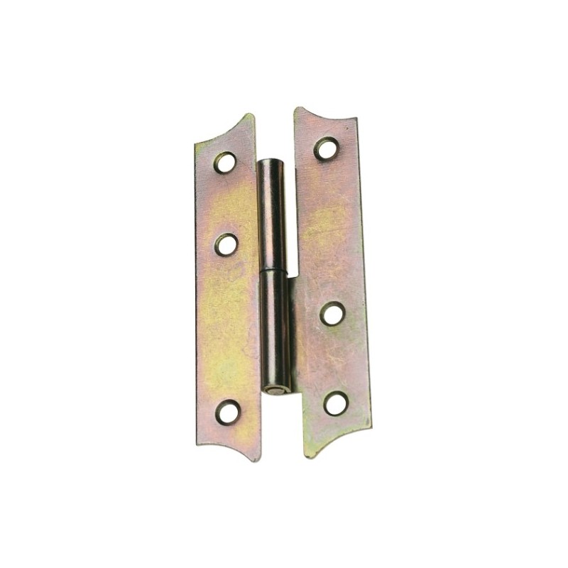 AMIG 274  
 Pernio 395  
 94 x 44 mm  
 Acero  
 Bicromatado - Izquierda