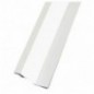 AMIG 2828  
 Tapajuntas adhesivo 13  
 820 mm  
 Acero inoxidable 18/8  
 Mate