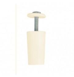 AMIG 28381  
 Tope persiana  
 40 mm  
 Plástico  
 Marfil