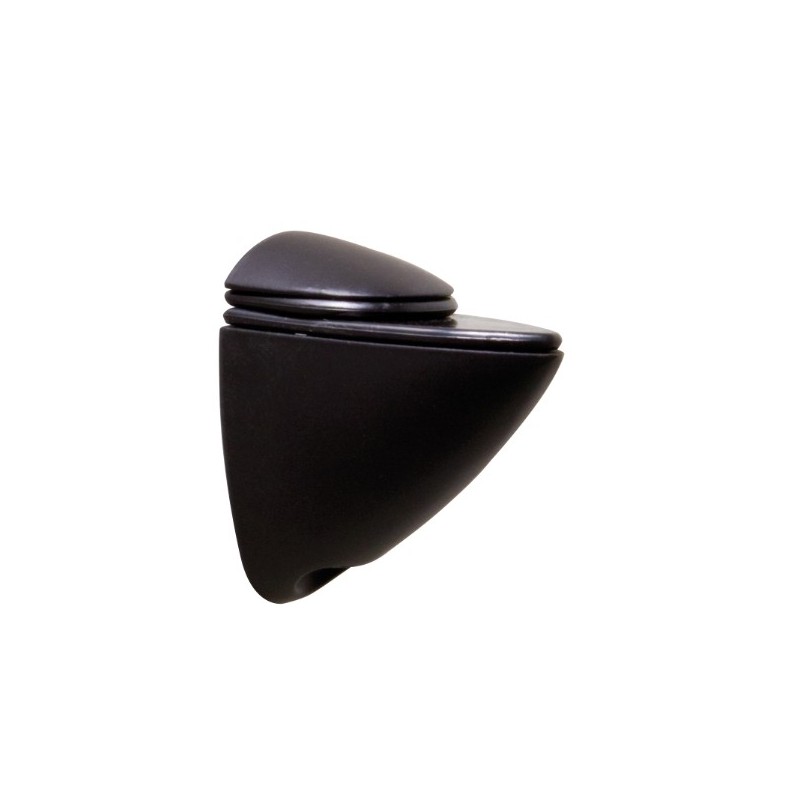 AMIG 2870  
 Soporte baldas 43  
 105 x 45 x 100 mm  
 Zamak  
 Negro