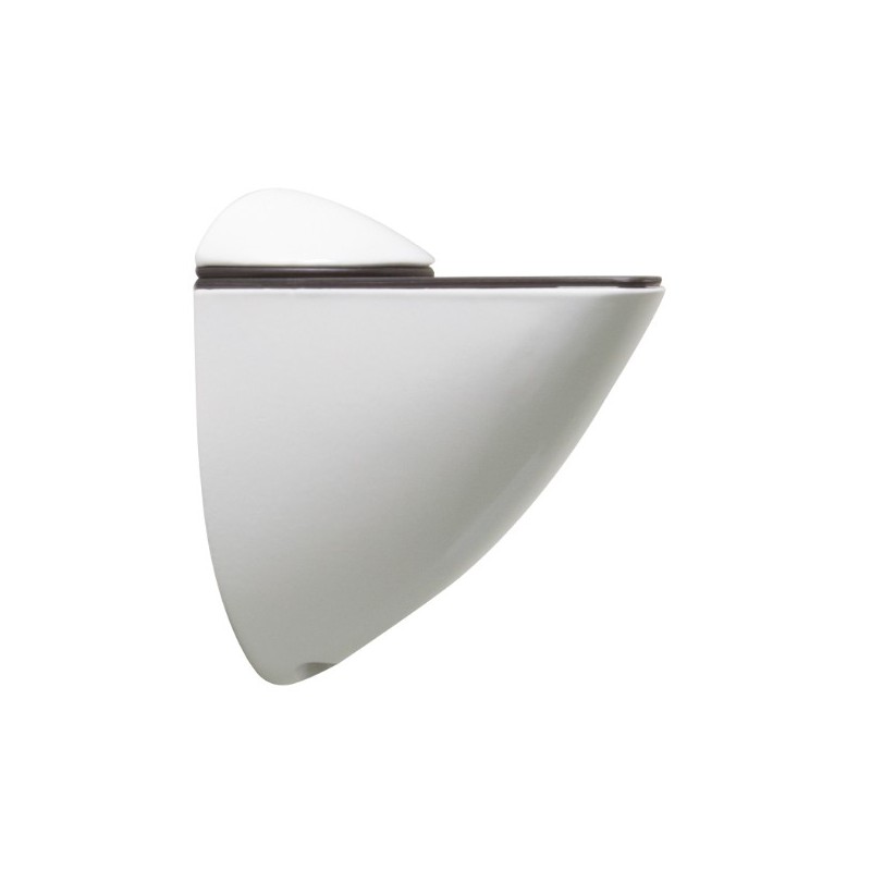 AMIG 2872  
 Soporte baldas 43  
 105 x 45 x 100 mm  
 Zamak  
 Blanco