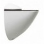 AMIG 2872  
 Soporte baldas 43  
 105 x 45 x 100 mm  
 Zamak  
 Blanco