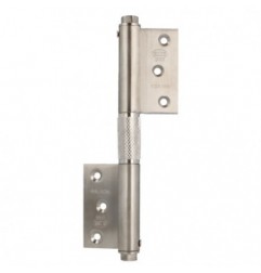 AMIG 2878  
 Pernio muelle 100  
 180 x 80 x 3 mm  
 Acero inoxidable 18/8  
 Brillo