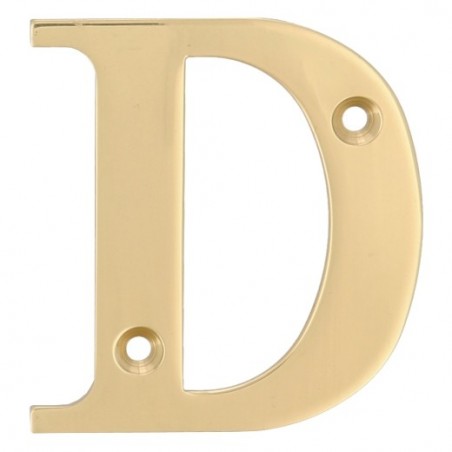AMIG 2882  
 Letras latón  
 4'' - 100 mm  
 Latón  
 Pulido