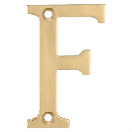 AMIG 2884  
 Letras latón  
 4'' - 100 mm  
 Latón  
 Pulido