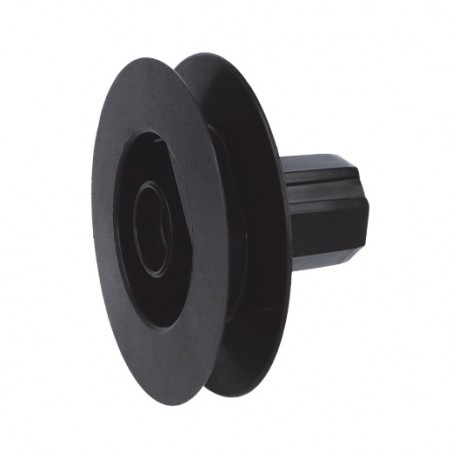AMIG 29021  
 Polea de persiana para rodamiento  
 Ø120 mm  
 Nylon  
 Negro