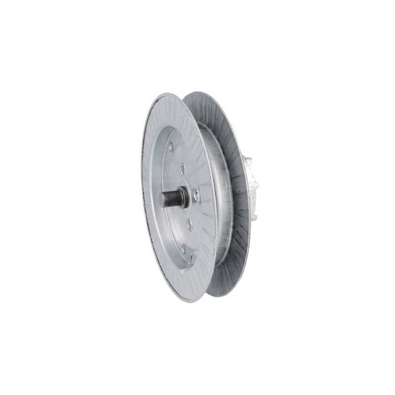 AMIG 29026  
 Polea de persiana metálica  
 Ø180 mm  
 Acero  
 Zincado