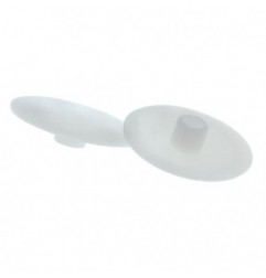 AMIG 29089  
 Embellecedor excéntrica 20  
 Ø17 mm  
 Plástico  
 Blanco