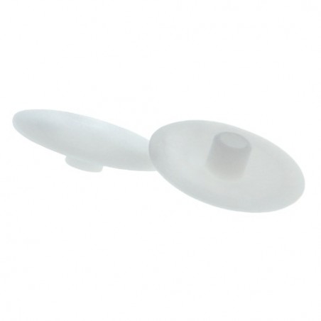 AMIG 29089  
 Embellecedor excéntrica 20  
 Ø17 mm  
 Plástico  
 Blanco