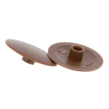 AMIG 29091  
 Embellecedor excéntrica 20  
 Ø17 mm  
 Plástico  
 Marrón