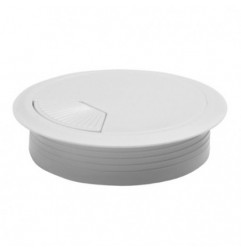 AMIG 29113  
 Tapón pasacables 140  
 Ø60 x 20 mm  
 Plástico  
 Blanco