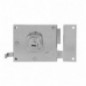 AMIG 29121  
 Cerradura sobreponer 72  
 100 x 85 mm  
 Acero  
 Cromado brillo - Derecha