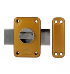 AMIG 29135  
 Pasador seguridad 80P  
 96 x 66 mm  
 Acero  
 Esmaltado oro