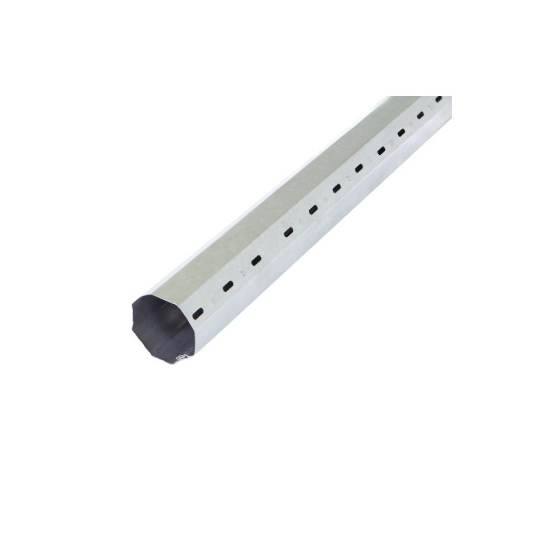 AMIG 29207  
 Eje octogonal 40  
 2 m / 42 x 0,4 mm  
 Acero  
 Galvanizado