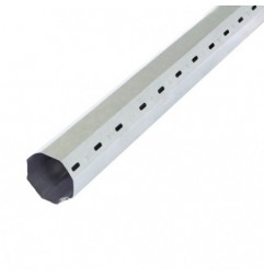 AMIG 29208  
 Eje octogonal 40  
 2 m / 58 x 0,4 mm  
 Acero  
 Galvanizado