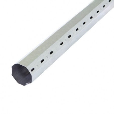 AMIG 29208  
 Eje octogonal 40  
 2 m / 58 x 0,4 mm  
 Acero  
 Galvanizado